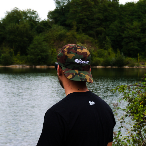 Casquette Old School pêche et loisir / Broderie avant et arrière